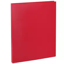 Папка с пружинным cкоросшивателем OfficeSpace А4 14 мм. 450 мкм. пластик красная