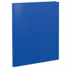 Папка с пружинным cкоросшивателем OfficeSpace А4 14 мм. 450 мкм. пластик синяя