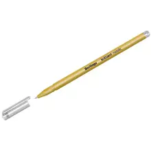 Ручка гелевая Berlingo "Brilliant Metallic" золото металлик 08 мм.