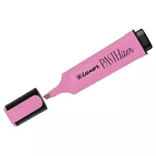 Текстовыделитель Luxor "Pasteliter" пастельный розовый 1-5 мм.
