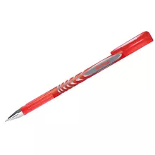 Ручка гелевая Berlingo "G-Line" красная 05 мм. игольчатый стержень