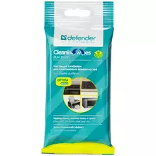 Салфетки чистящие влажные Defender для поверхностей в мягкой упаковке 20 шт.