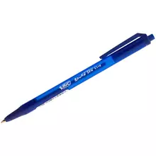 Ручка шариковая автоматическая Bic "Round Stic Clic" синяя 10 мм.