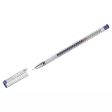 Ручка гелевая Berlingo "Standard" синяя 05 мм. грип игольчатый стержень