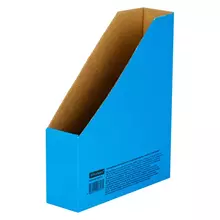 Накопитель-лоток архивный из микрогофрокартона OfficeSpace, 75 мм. синий, до 700 л.