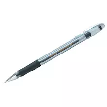 Ручка гелевая Berlingo "Techno-Gel Grip" черная 05 мм. грип