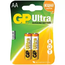 Батарейка GP Ultra AA (LR06) 15AU алкалиновая BC2