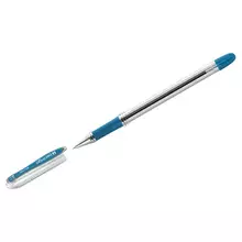 Ручка шариковая Berlingo "I-10" синяя 04 мм. грип