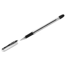Ручка шариковая Berlingo "I-10" черная 04 мм. грип
