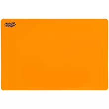 Доска для лепки Мульти-Пульти, А4, 800 мкм. пластик, оранжевый