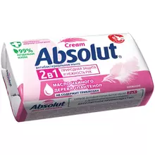Мыло туалетное Absolut "Нежное" масло чайного дерева антибактериальное бумажная обертка 90 г