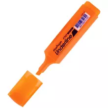 Текстовыделитель MunHwa "UnderLine" оранжевый 1-5 мм.