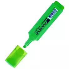 Текстовыделитель MunHwa "UnderLine" зеленый 1-5 мм.