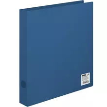 Папка на 2 кольцах OfficeSpace А4 40 мм. 500 мкм. пластик синяя