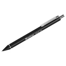 Ручка гелевая автоматическая Berlingo "Velvet gel" черная, 0,5 мм. грип