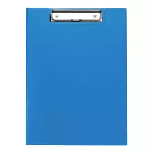 Папка-планшет с зажимом OfficeSpace А4 500 мкм. пластик синий