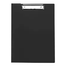 Папка-планшет с зажимом OfficeSpace А4 500 мкм. пластик черный