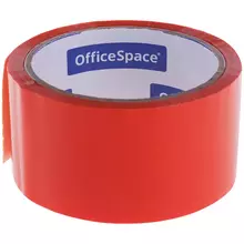 Клейкая лента упаковочная OfficeSpace, 48 мм.*40 м. 45 мкм. оранжевая, ШК