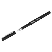 Ручка гелевая Berlingo "Silk touch" черная 05 мм. грип