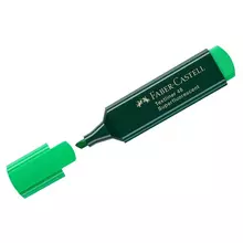 Текстовыделитель Faber-Castell "48" зеленый 1-5 мм.