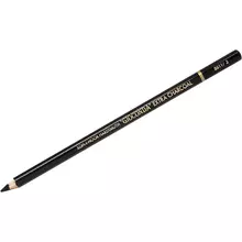 Угольный карандаш Koh-I-Noor "Gioconda Extra 8811" HB черный заточен