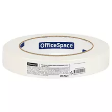 Клейкая лента малярная OfficeSpace 19 мм.*50 м. ШК