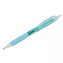 Ручка шариковая автоматическая Uni "Jetstream SXN-101-07FL" синяя 07 мм. грип бирюзовый корпус