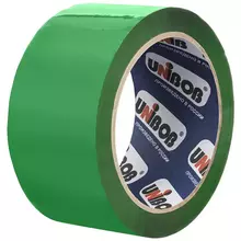 Клейкая лента упаковочная Unibob 48 мм.*66 м. 45 мкм. зеленая