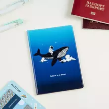 Обложка для паспорта Meshu "Space" ПВХ 2 кармана