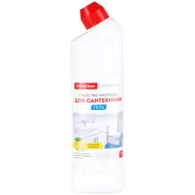 Чистящее средство для сантехники OfficeClean "Лимонная свежесть", гель с хлором, 750 мл