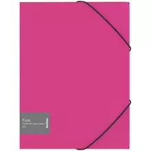 Папка на резинке Berlingo "Fuze" А4, 600 мкм, розовая