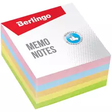 Блок для записи Berlingo "Standard" 9*9*45 см. цветной