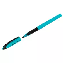 Ручка-роллер Uni "Uni-Ball Air UBA-188E" синяя, 0,5 мм. голубой корпус