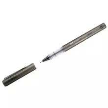 Ручка-роллер Faber-Castell "Free Ink Needle" черная 07 мм. одноразовая