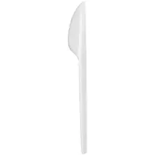 Ножи одноразовые OfficeClean, набор 100 шт. стандарт, ПС, белые, 16,5 см