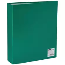 Папка с 80 вкладышами OfficeSpace А4 30 мм. 600 мкм. пластик зеленая