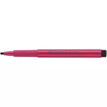 Ручка капиллярная Faber-Castell "Pitt Artist Pen Calligraphy" цвет 127 розовый кармин С=25 мм. пишущий узел каллиграфический