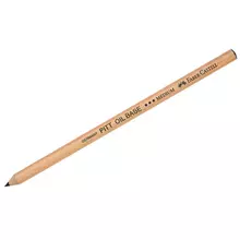 Масляный карандаш Faber-Castell "Pitt Oil Base" цвет 199 черный средний
