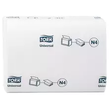 Салфетки бумажные для лица Tork "Xpressnap"(N4) 2-слойные, 16*23 см. белые, 200 шт.