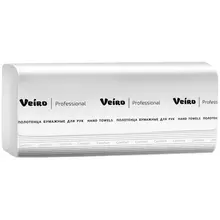Полотенца бумажные лист. Veiro Professional "Comfort"(V-сл) 2-слойные 200 л/пач. 21*216 белые
