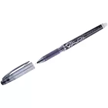 Ручка гелевая стираемая Pilot "Frixion Point" черная, 0,5 мм.