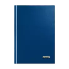 Книга учета OfficeSpace А4 96 л. клетка 200*290 мм. бумвинил цвет синий блок офсетный