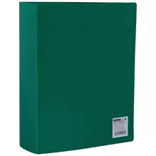 Папка со 100 вкладышами OfficeSpace А4 30 мм. 600 мкм. пластик зеленая