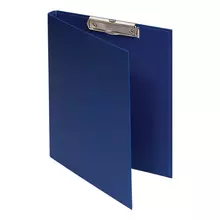 Папка-планшет с зажимом OfficeSpace А4 бумвинил синий