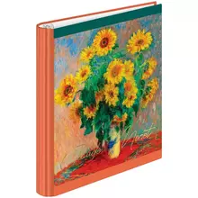 Тетрадь на кольцах А5, 120 л. 7БЦ, ArtSpace "Живопись. Claude Monet", глянцевая ламинация, тиснение фольгой