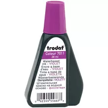 Штемпельная краска Trodat, 28 мл. фиолетовая (52986) 