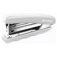 Степлер №10 Berlingo "Comfort" до 16 л. пластиковый корпус, серый