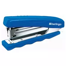 Степлер №10 Berlingo "Comfort" до 16 л. пластиковый корпус, синий