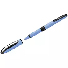 Ручка-роллер Schneider "One Hybrid N" черная, 0,7 мм. игольчатый пишущий узел, одноразовая