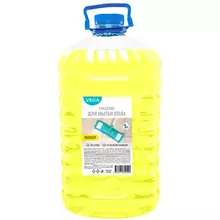 Средство для мытья пола Vega "Лимон", ПЭТ, 5 л